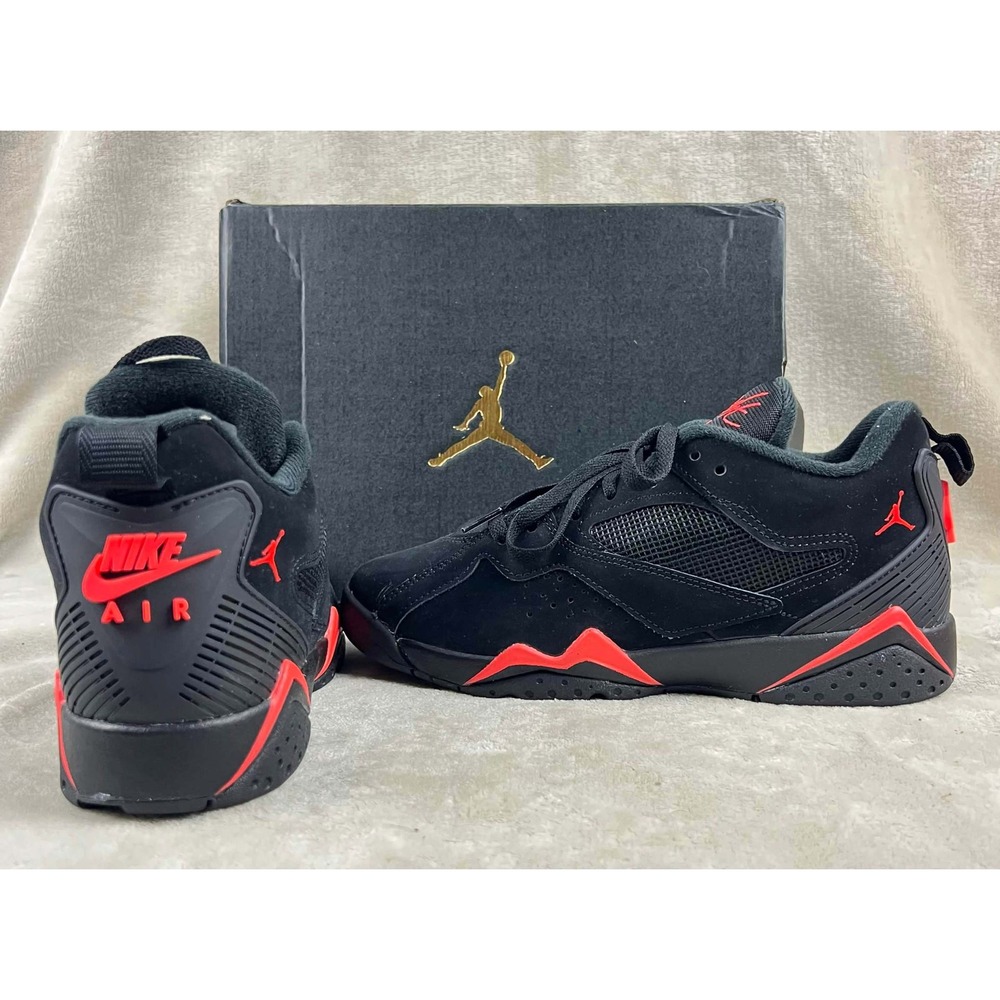 EUC Jordan MVP 678 GS Black Infrared 23 Sneakers HQ4427-003 Size 6.5Y Boys